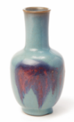 A JUN GLAZED VASE