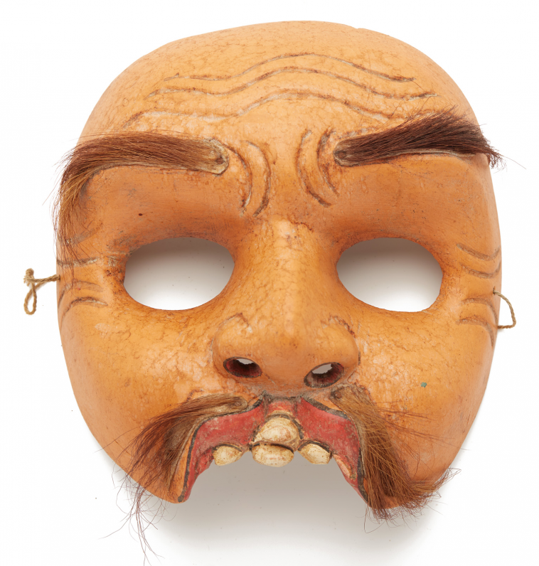 A MASK OF BONDRES CUNGIH, FROM THE TOPENG THEATER (2)