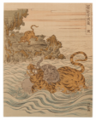 ISODA KORUSAI (JAPANESE, 1735-1790) - TORA