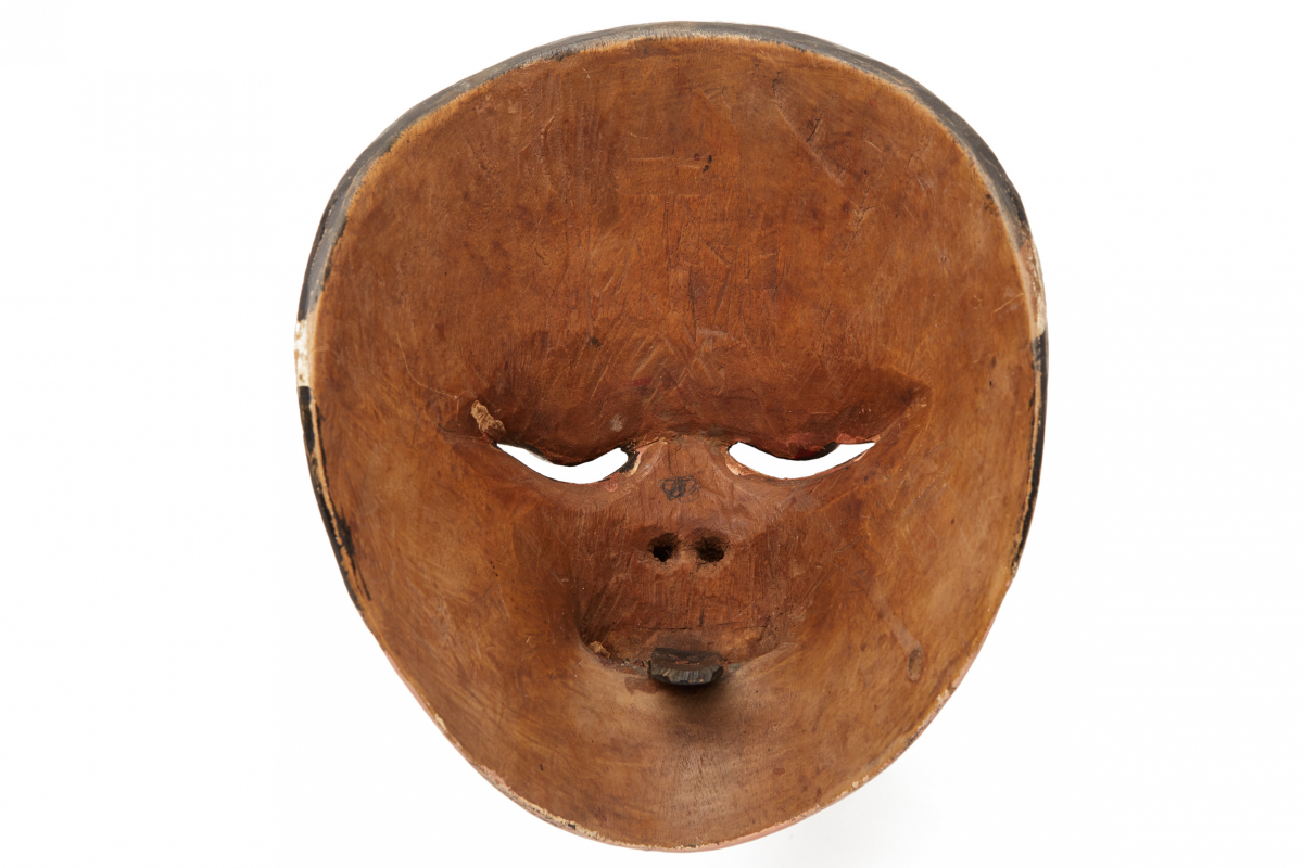 A MASK OF BELANDA, FROM THE TOPENG THEATER - Image 6 of 6