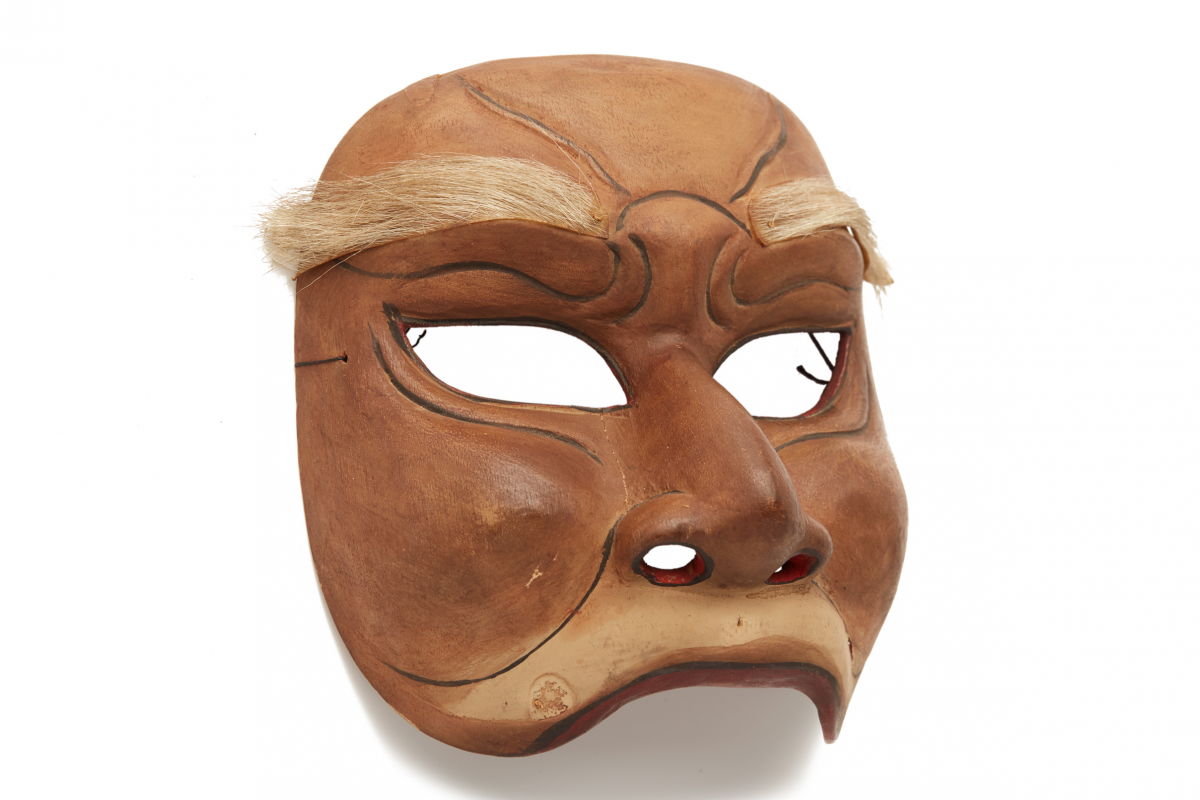 A MASK OF PENASAR WIDJIL, FROM THE TOPENG THEATER - Image 2 of 4