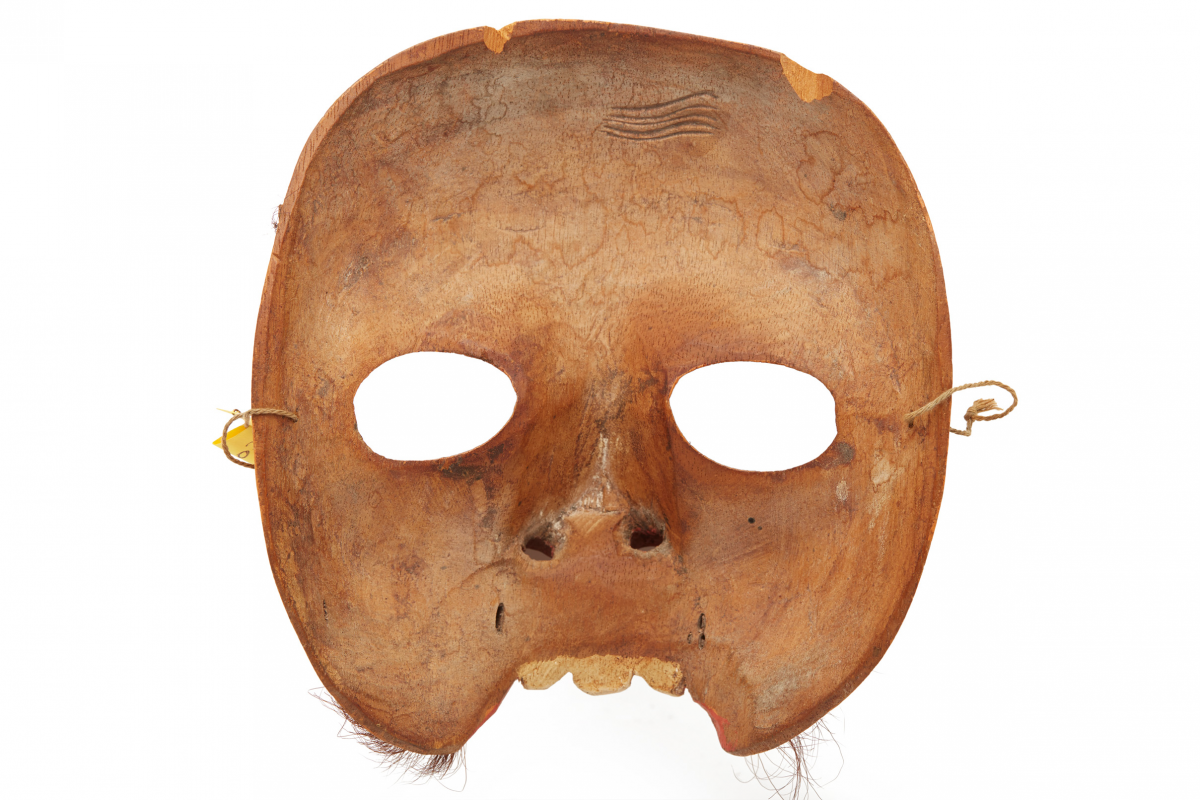 A MASK OF BONDRES CUNGIH, FROM THE TOPENG THEATER (2) - Image 4 of 5