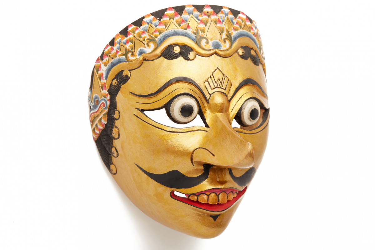 A MASK OF KLANA, FROM THE TOPEN THEATER (2) - Image 3 of 5