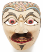 A MASK OF KLANA, FROM THE TOPENG THEATER (1)