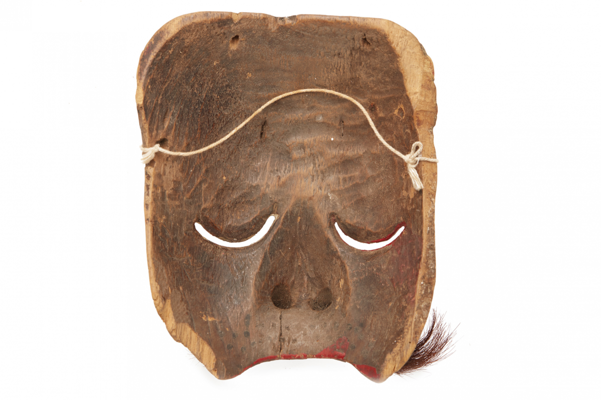 A MASK OF AMAQ DARMI, FROM THE TOPENG THEATER - Image 4 of 4