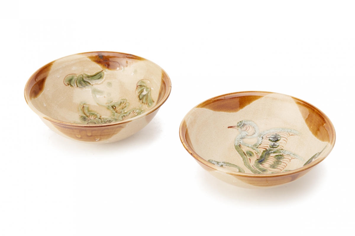 TWO CHANGSHA POTTERY BOWLS - Image 2 of 6