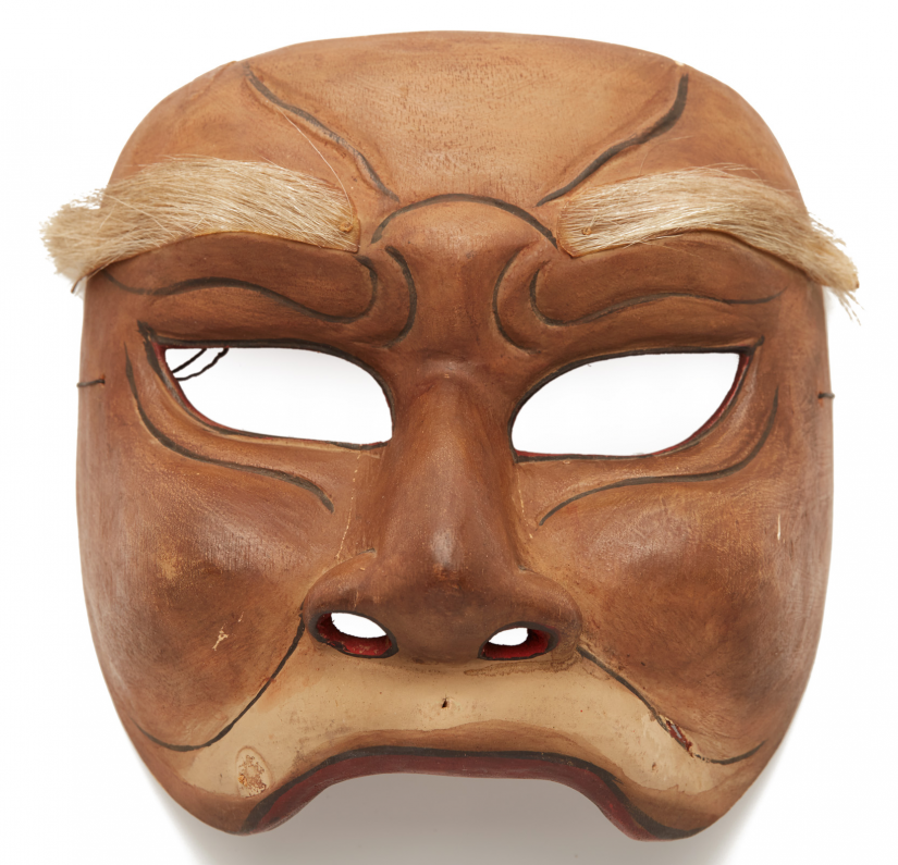 A MASK OF PENASAR WIDJIL, FROM THE TOPENG THEATER