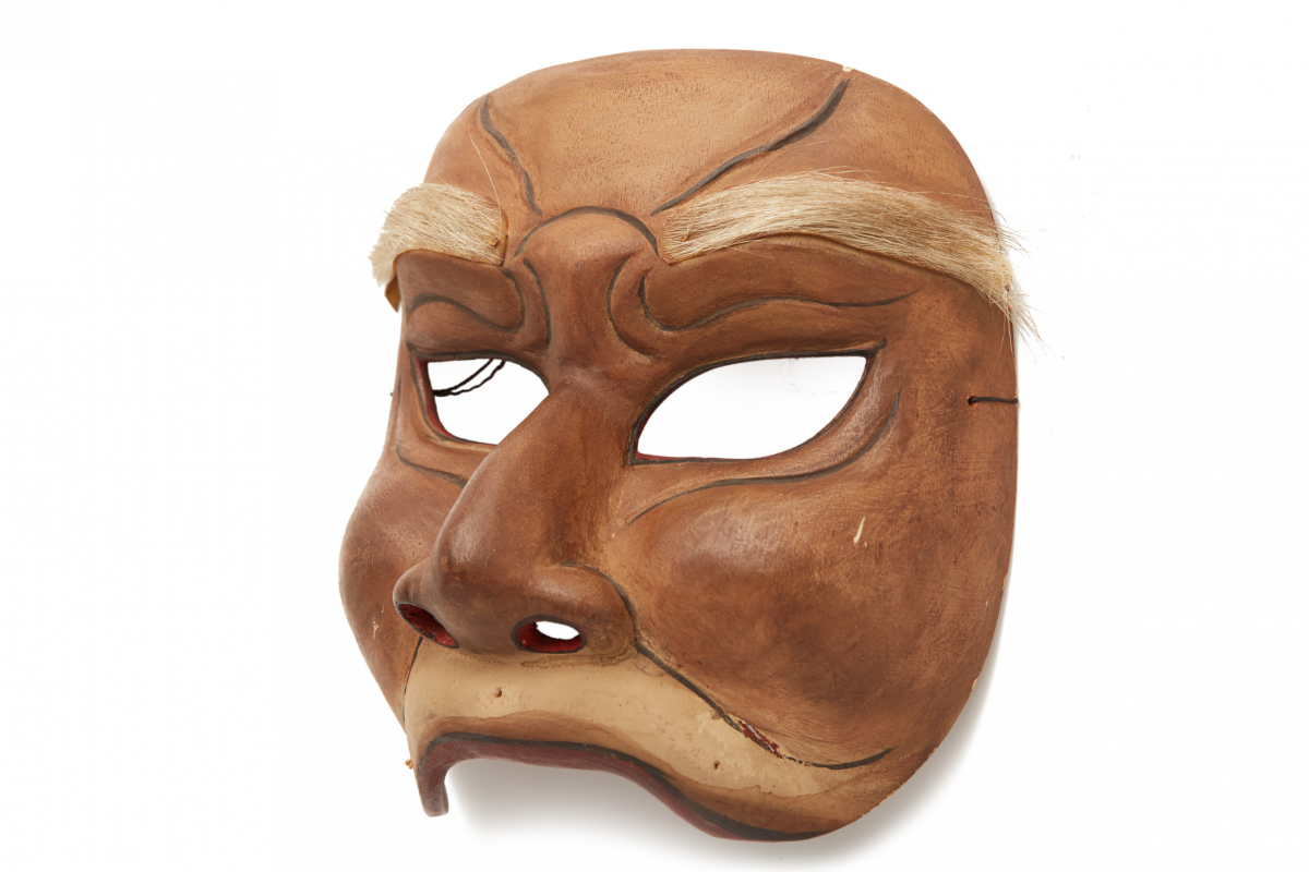 A MASK OF PENASAR WIDJIL, FROM THE TOPENG THEATER - Image 3 of 4