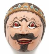 A MASK OF BELANDA, FROM THE TOPENG THEATER