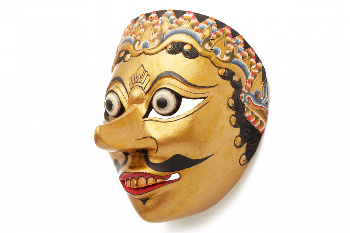 A MASK OF KLANA, FROM THE TOPEN THEATER (2) - Image 2 of 5