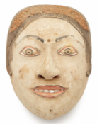 A MASK OF RAJA PUTRI, FROM THE TOPENG THEATER