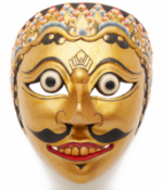 A MASK OF KLANA, FROM THE TOPEN THEATER (2)