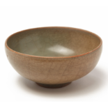 A SMALL ROUNDED LONGQUAN CELADON BOWL