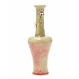 A PEACHBLOOM-GLAZED 'SALAMANDER' VASE