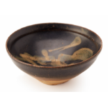 A JIZHOU SLIP DECORATED SMALL BOWL