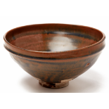 A HENAN BLACK AND RUSSET-GLAZED BOWL