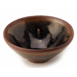 A SMALL JIAN 'HARE'S FUR' GLAZED TEA BOWL