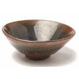 A SMALL JIAN 'HARE'S FUR' GLAZED TEA BOWL