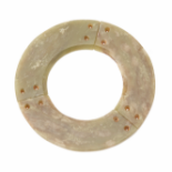 A JADE THREE SECTION DISC