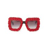 A PAIR OF DOLCE & GABBANA 'SPANISH ROSES' SUNGLASSES