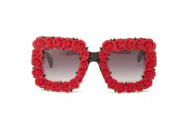 A PAIR OF DOLCE & GABBANA 'SPANISH ROSES' SUNGLASSES