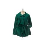 A TINA CASMOSE GREEN COAT