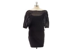 A TRINA TURK BLACK DRESS