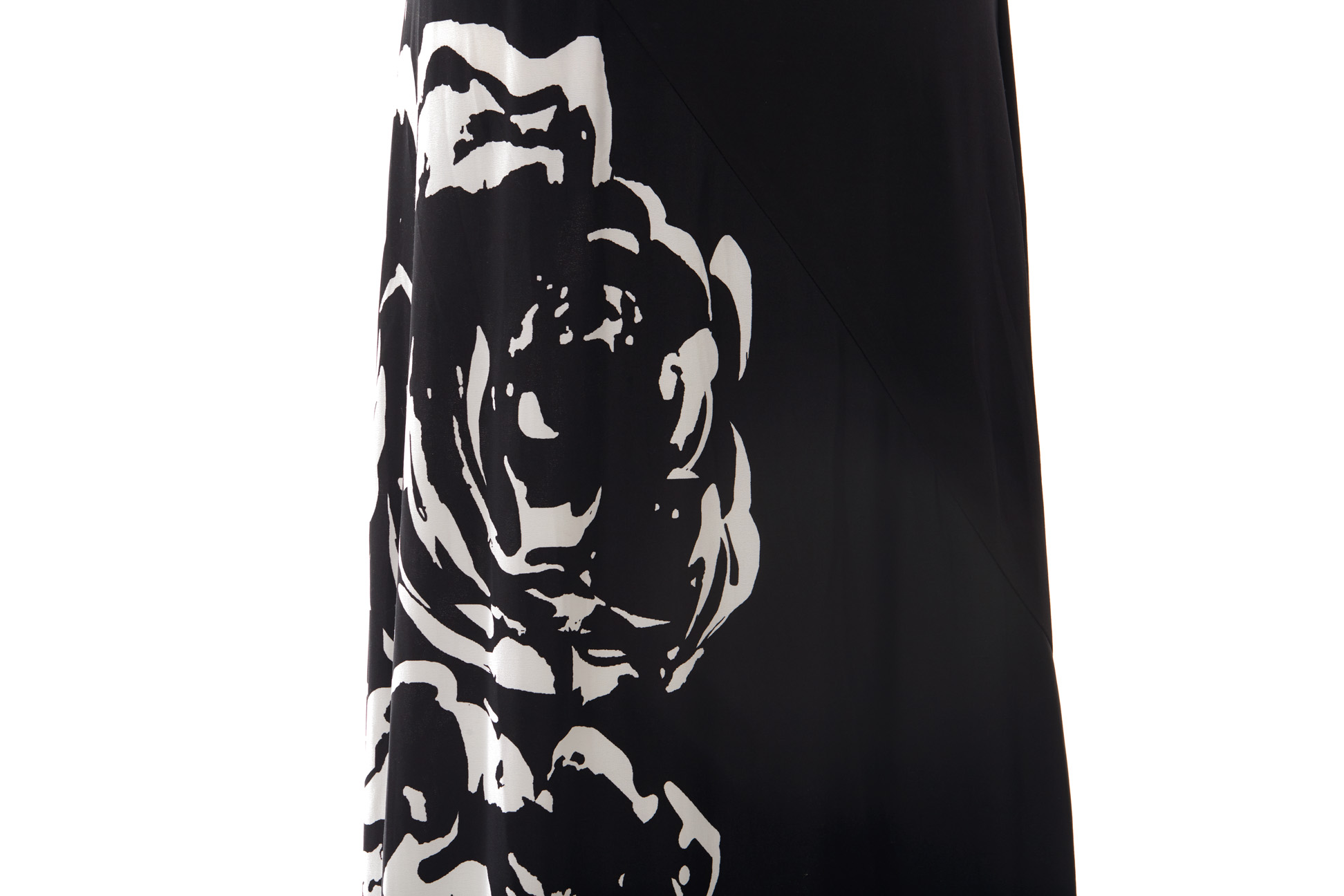 A BLACK LABEL BY CHICOS LONG BLACK DRESS - Image 2 of 3