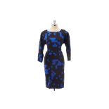 A RITVA FALLA 'TARU' ELECTRIC BLUE DRESS