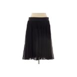 A WEILL BLACK PLEATED SKIRT