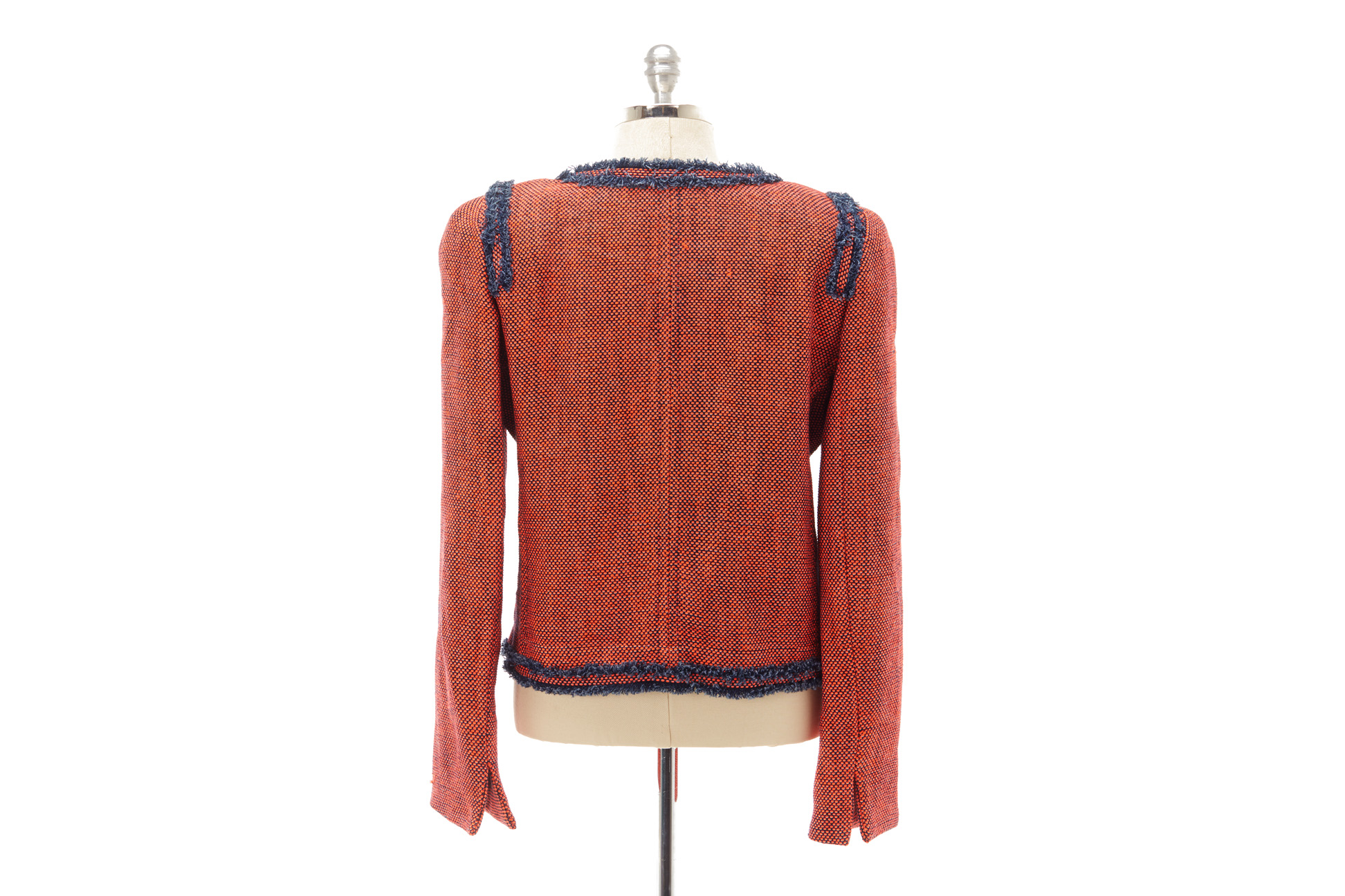 A WEILL RED TWEED JACKET - Image 3 of 3