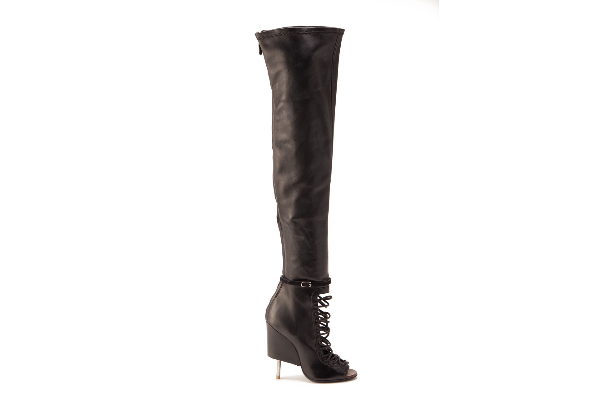 A PAIR OF GIVENCHY 'RICCARDO TISCI NARLIA' BOOTS EU38 - Image 2 of 5