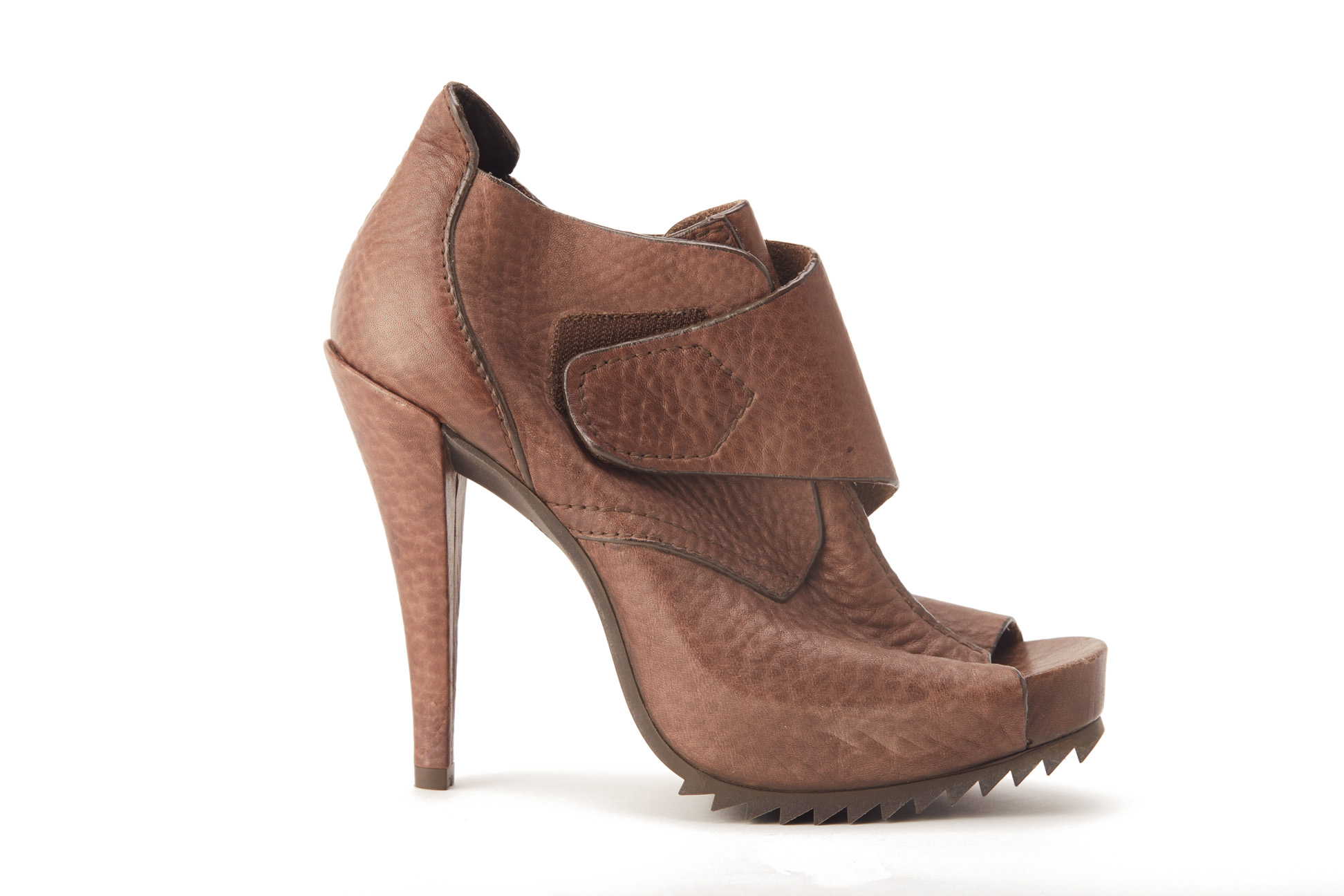 A PAIR OF PEDRO GARCIA 'CHENOA' LEATHER BOOTIES EU 38 - Image 2 of 3