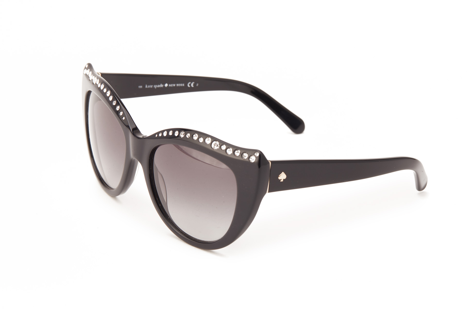 A PAIR OF KATE SPADE BLACK & DIAMANTÉ SUNGLASSES - Image 2 of 4