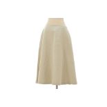 A MARIMEKKO 'OHHOH PIMPOM' WHITE WOVEN SKIRT