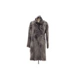 AN L.K.BENNETT 'CT FABINA' SHEEP SKIN COAT