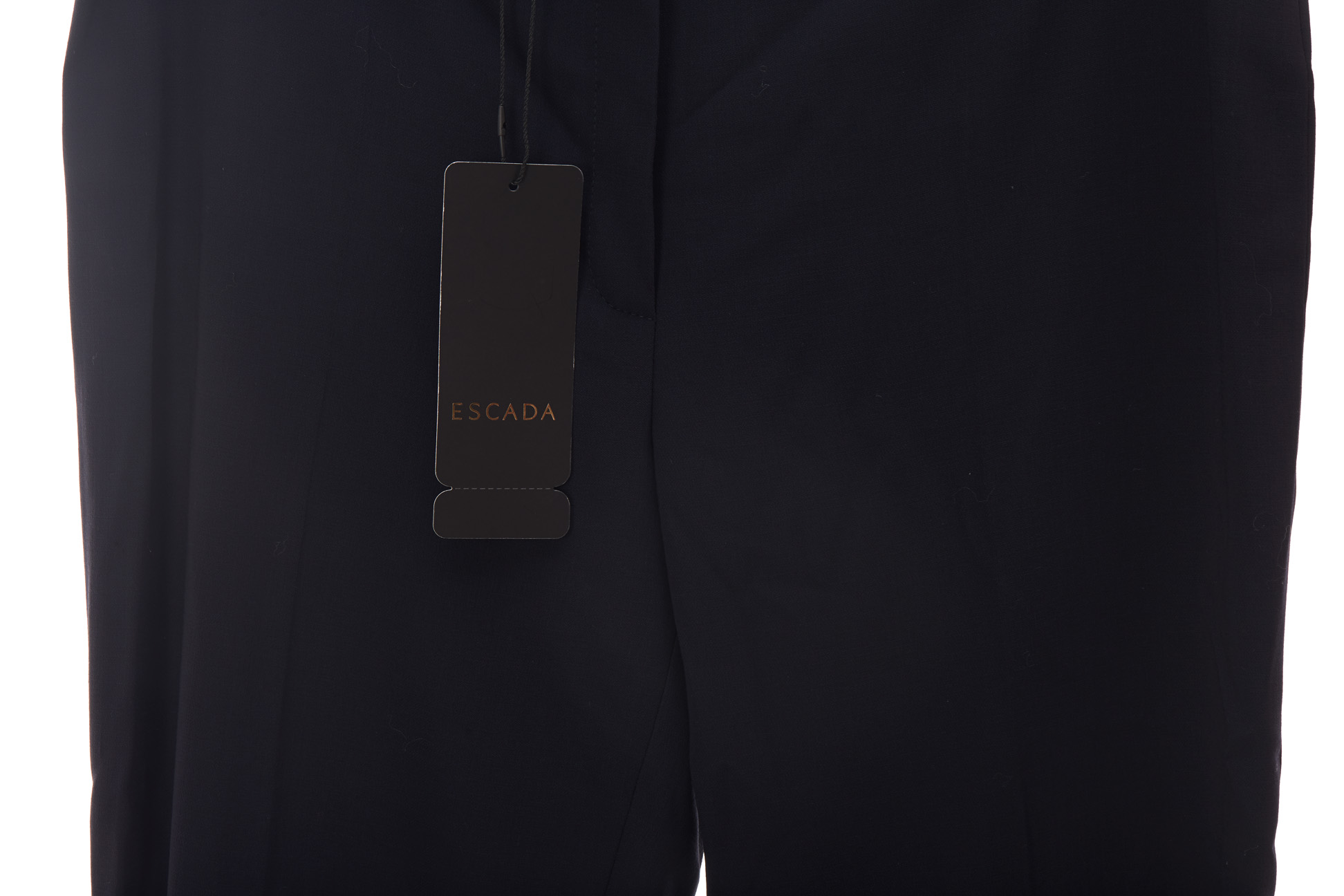 A PAIR OF ESCADA 'TOVAH' WOOL TROUSERS - Image 3 of 3