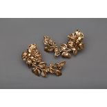 A PAIR OF ROBERTO CAVALLI EAR CUFFS