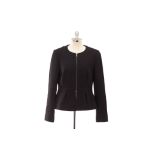 AN L.K.BENNETT 'JK LUPIN' BLACK JACKET