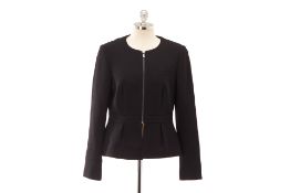 AN L.K.BENNETT 'JK LUPIN' BLACK JACKET