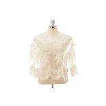 A CHELSEA28 OFF WHITE LACE TOP