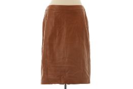 A TALBOTS LEATHER SKIRT
