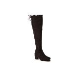 A PAIR OF STUART WEITZMAN SUEDE BOOTS US 9
