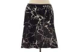 A YOANA BARASCHI BLACK & WHITE SKIRT