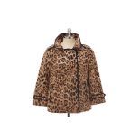 A WHITE HOUSE | BLACK MARKET LEOPARD PRINT JACKET