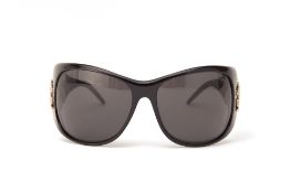 A PAIR OF ROBERTO CAVALLI BLACK SUNGLASSES