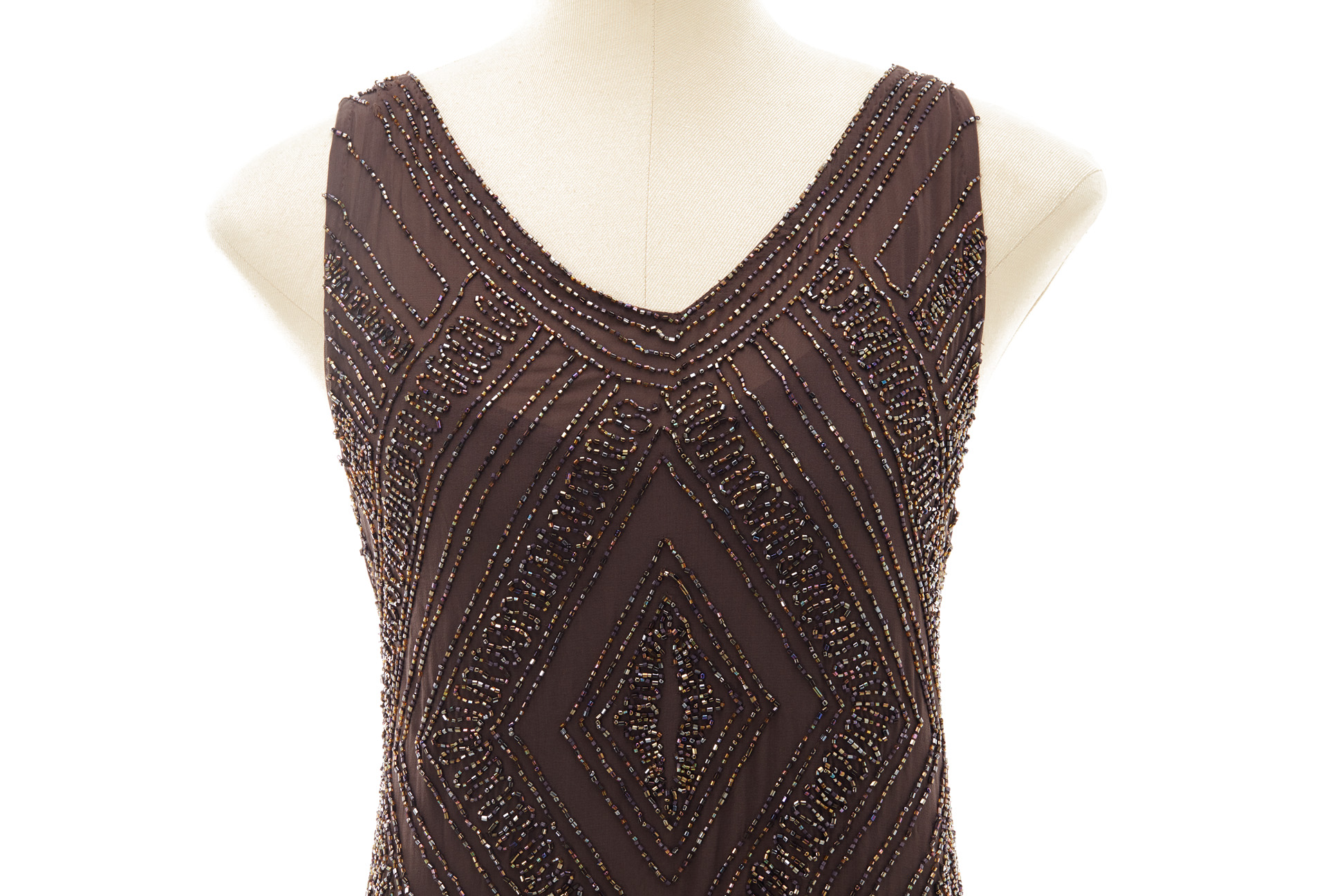 A CALYPSO ST BARTH SILK BEADED DRESS - Image 2 of 3