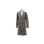 AN ESCADA 'CASABA' WOOL COAT