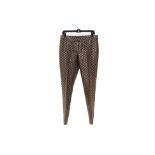 A PAIR OF TALBOTS PATTERNED TROUSERS