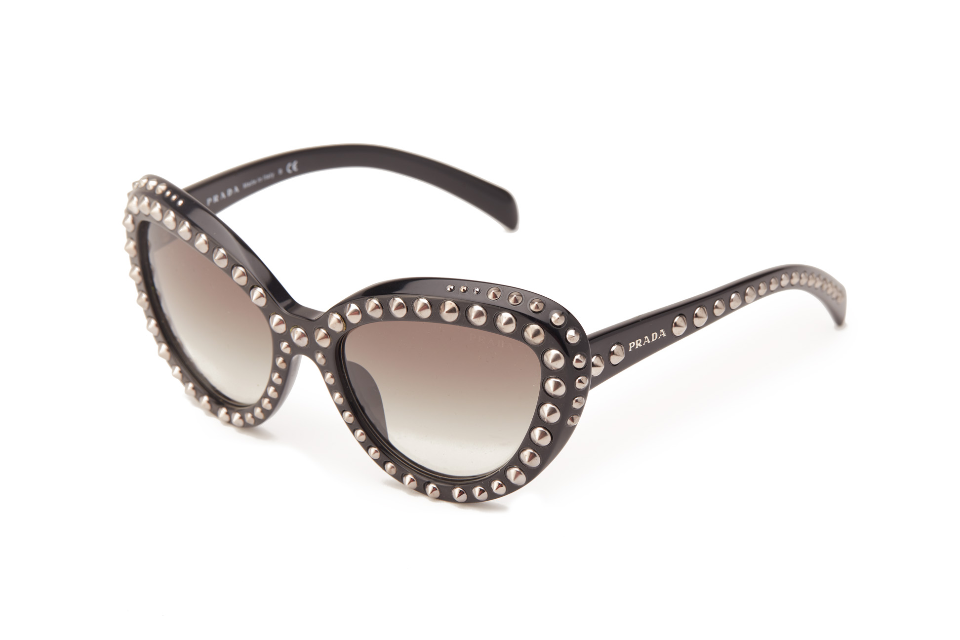 A PAIR OF PRADA BLACK SUNGLASSES - Image 2 of 4